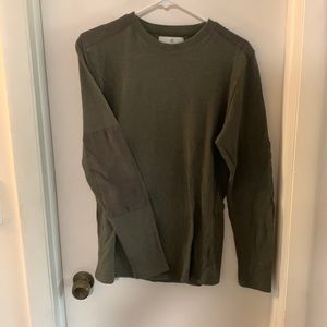 Cotton On - Green Sweatshirt with elbow pads